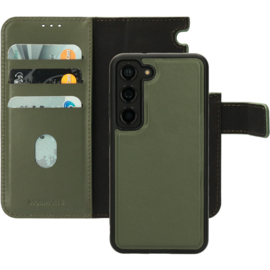 Mobiparts Leather 2 in 1 Wallet Case Samsung Galaxy S23 Green