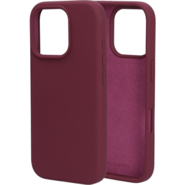 Mobiparts Silicone Cover Apple iPhone 16 Pro Max Plum Red