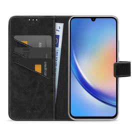 My Style Flex Wallet for Samsung Galaxy A34 5G Black