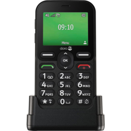 Doro Leva E10 4G Black + Cradle