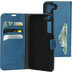 Mobiparts Classic Wallet Case Samsung Galaxy S22 Steel Blue