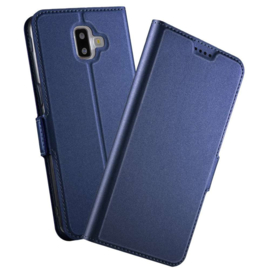 Just in Case Samsung Galaxy J6 Plus Wallet Case Slimline - Blue