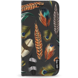 Casetastic Wallet Case Black Apple iPhone 11 Pro - Feathers Multi