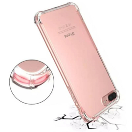 Armored Silicon Case for Galaxy A56 Clear