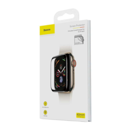 Baseus Full Cover Film Protector Apple Watch 44mm (Black)