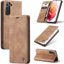 Casemania Book Case Samsung A14 bruin