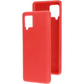 Mobiparts Silicone Cover Samsung Galaxy A42 (2020) Rood