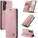 Casemania Hoesje voor Samsung Galaxy S23 roze