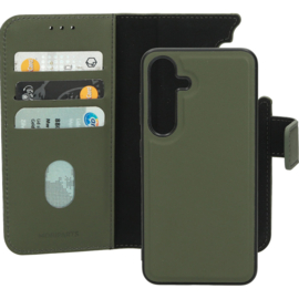 Mobiparts Leather 2 in 1 Wallet Case Samsung Galaxy S24 Green