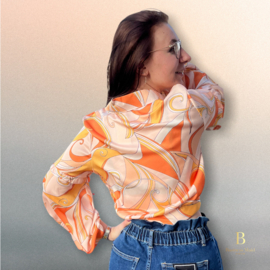 Blouse Bella oranje