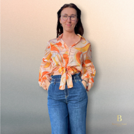 Blouse Bella oranje