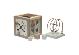 Houten Activiteitenkubus 15x15x15cm