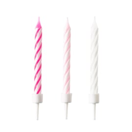 Kaarsjes roze