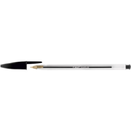 Balpen Bic cristal zwart