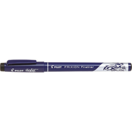 PILOT Frixion Fineliner zwart
