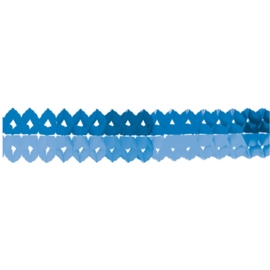 Mini guirlande blauw - 2 stuks