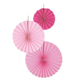 Hang decoratie roze