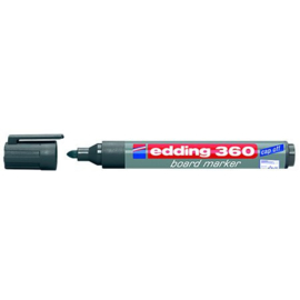 Edding 360 whiteboardmarker 1,5-3mm zwart