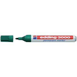 Edding 3000 groen 1,5-3mm ronde punt