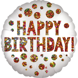 Happy Birthday! - Glitters - Standard