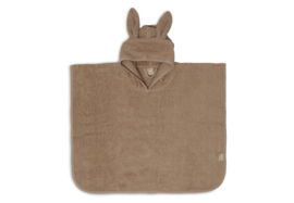 Badponcho Badstof Biscuit