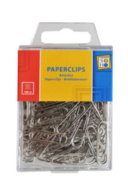 Paperclips zilver 100 stuks