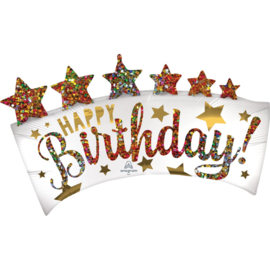 Happy Birthday! - Satin - Supershape