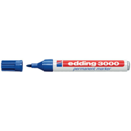 Edding 3000 blauw 1,5-3mm ronde punt