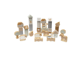 Houten Blokken set 18x12cm