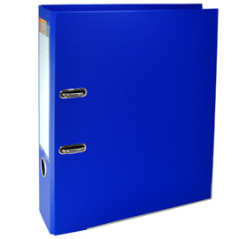 Ordner 8cm kunststof blauw
