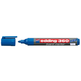 Edding 360 whiteboardmarker 1,5-3mm blauw