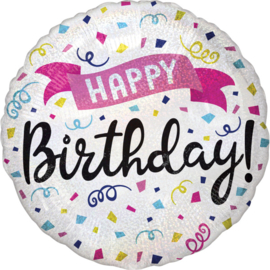 Happy Birthday Roze - Holographic - Standard