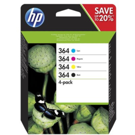 HP 364 ink combo 4pack bkcmy
