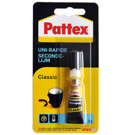 Pattex secondelijm Classic 3gr.