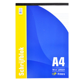 Primera Schrijfblok A 4 lijn
