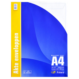 Primera Envelop A4 Akte pak 10 stuks