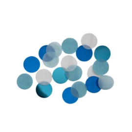 Confetti blauw