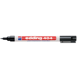 Edding 404 zwart 0,75mm ronde punt