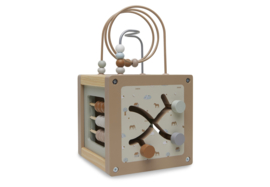 Houten Activiteitenkubus 15x15x15cm