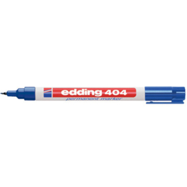 Edding 404 blauw 0,75mm ronde punt