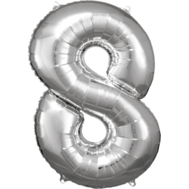 Cijfer 8 - Zilver