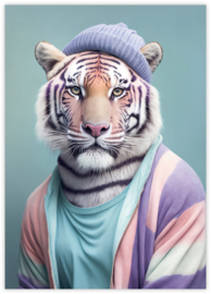 art.nr: 996010028 Tijger met Muts