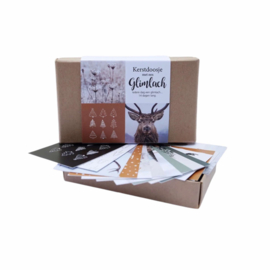 Kerstdoosje Met Een Glimlach Rendier