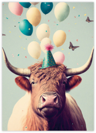 art.nr: 996010034 Bull Met Feestmuts