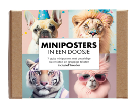 Doosje Miniposters Llama