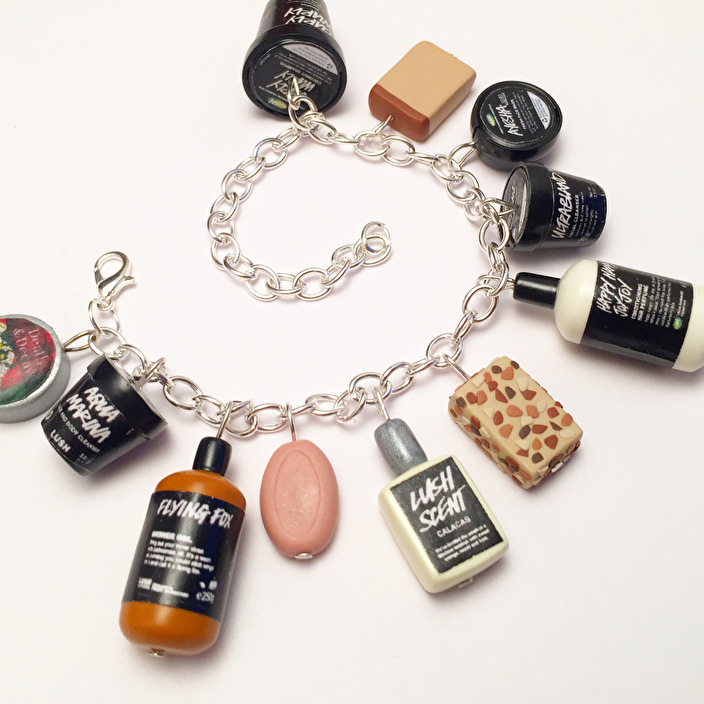 Lush inspired charm bracelet