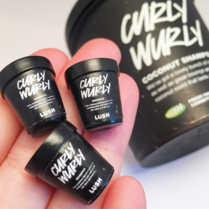 Curly Wurly shampoo from Lush Cosmetics
