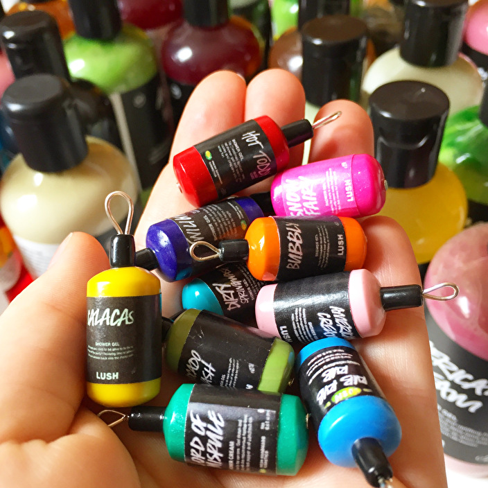 Lush douchegels als sierraad Zebrana's