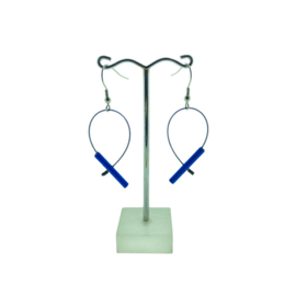 geanodiseerd aluminium hang oorbellen