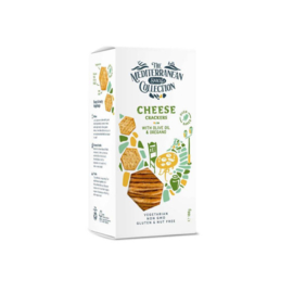 *The Mediterranean Snack Cheese Cracker Olive Oil Glutenvrij